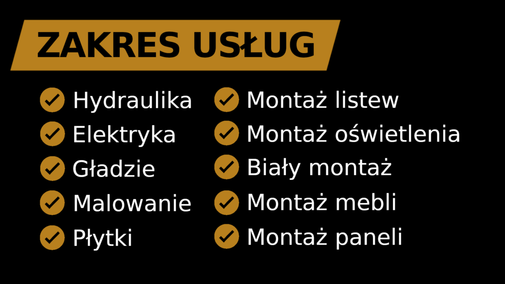 Lista usług